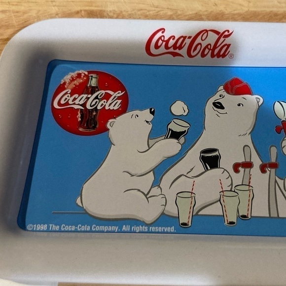 Coca Cola tray, ice cream scoop & magnet chip clip lot for Amy Coca Cola fan. - Picture 4 of 4